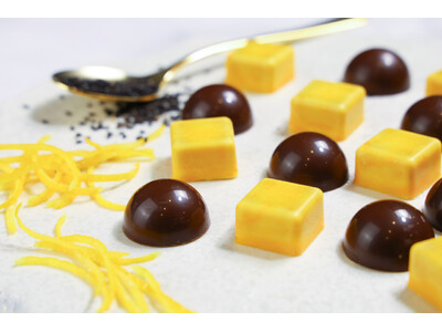 和の素材が織りなす大人のバレンタイン。柚子と黒胡麻のボンボン・ショコラ「鼓香 -KOKA- Yuzu & Goma」2026年1月10日(土)より予約開始