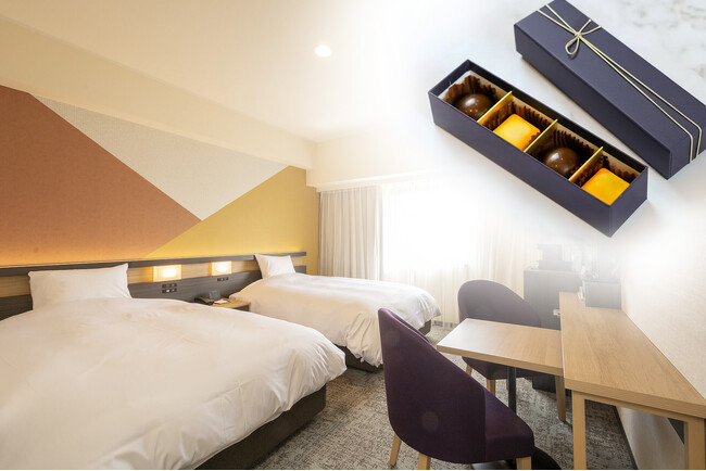 パティシエ特製『柚子と黒胡麻のボンボン・ショコラ』付き バレンタイン限定宿泊プランの予約受付を開始