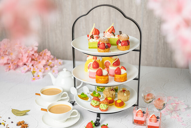 甘いだけが春じゃない。スパイスとハーブの香りで味わう、大人のいちごアフタヌーンティー「Aromatic Spring」3月1日提供開始