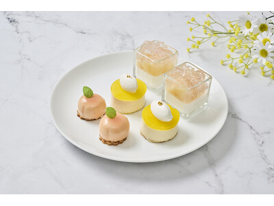 バラの桃タルトが彩る「金鼓KONKU」アフタヌーンティー付き夏限定宿泊プランが登場