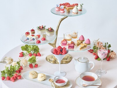 TIAD, AUTOGRAPH COLLECTION 1月13日より、愛知の舞苺（まいいちご）を味わう、五感で愉しむ「ストロベリーアフタヌーンティー」を提供