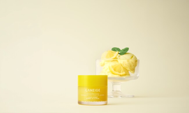 [LANEIGE] 爽やかなレモンシトラスがふんわり広がる。世界で2秒に1個*¹売れている夜用リップマスクに、春夏限定「レモンソルベ」が仲間入り！