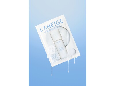 [LANEIGE] 待望の日本ローンチ！「クリームスキンローション」の5倍*¹のセラペプチド(TM)*²を配合した＃ふわたぷシートマスク が5月28日（木）よりQoo10先行発売開始！
