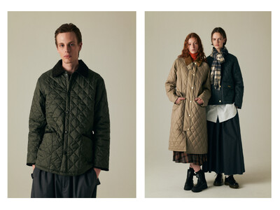 Barbourのキルティングキャンペーンがスタート！