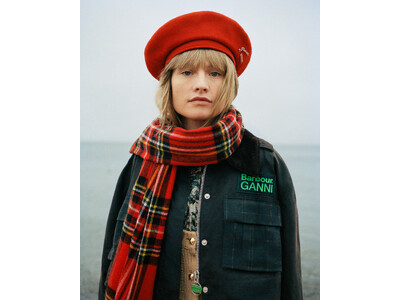 Barbour × GANNI 、待望のコラボレーション第4弾を発表！