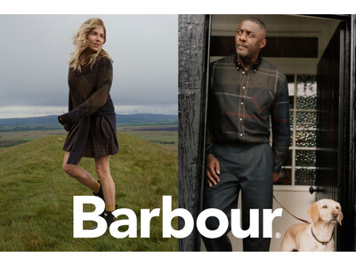 バブアー、シエナ・ミラーとサー・イドリス・エルバを起用した2026年秋冬グローバルキャンペーン「THE BARBOUR WAY」を発表