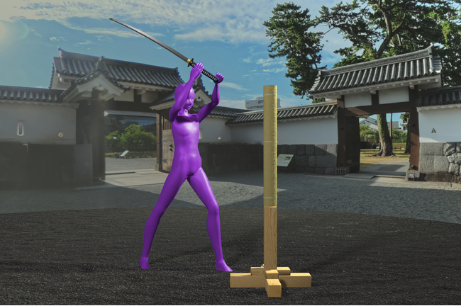 武士になりきり、日本刀を体験！「BUDO VR 体験」で日本の武道ツーリズムを推進