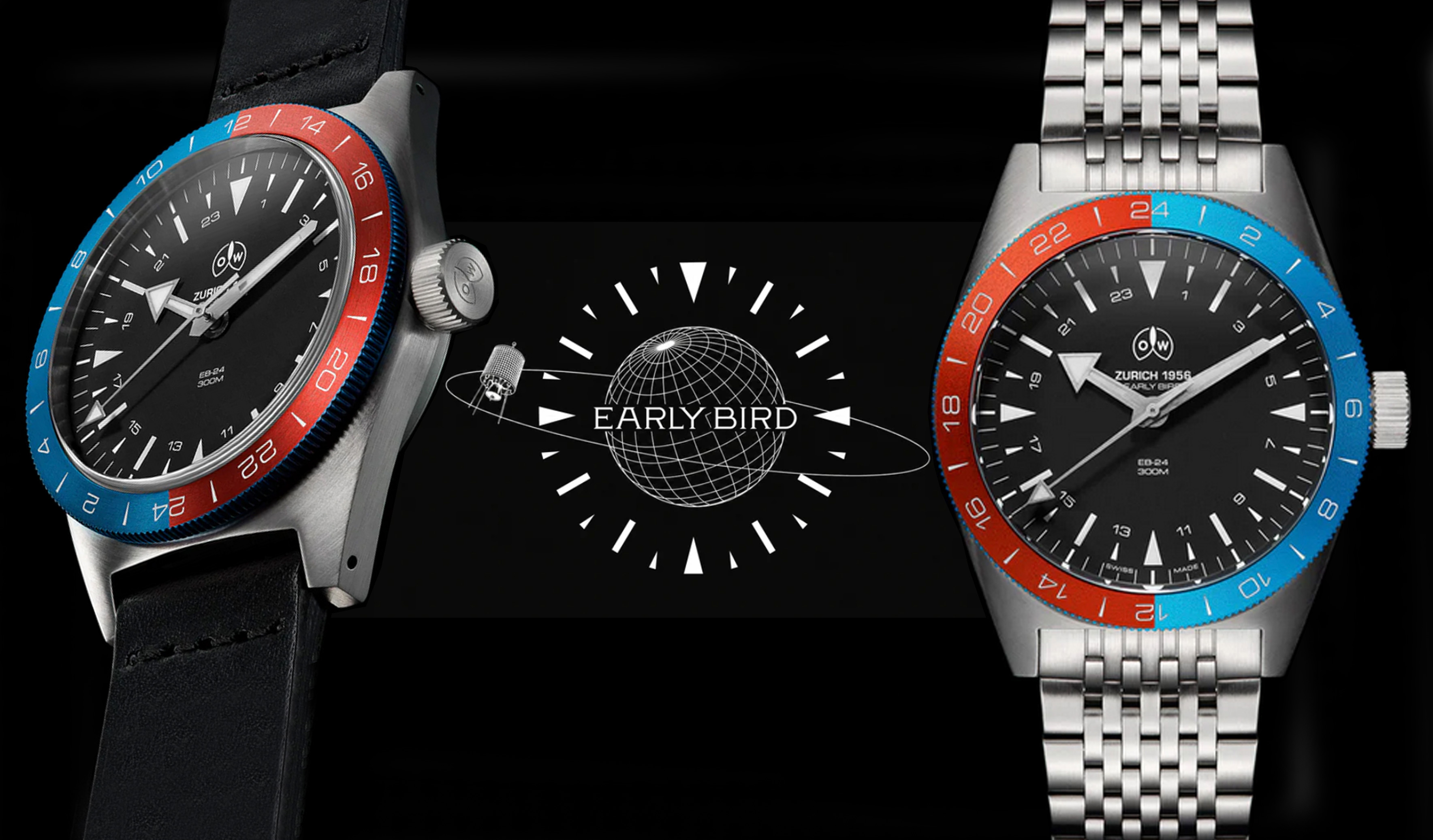 オレッヒ&ワイス 伝説の「Early Bird」を現代的に復刻。24時間表示の…