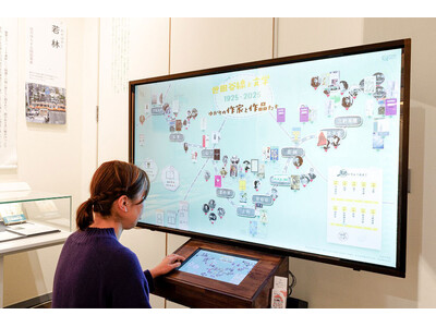 IT-One Quest、世田谷文学館開館30周年記念展にデジタル展示システム「Quest Exhibit」を提供