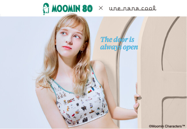 【2025/8/7 debut】「MOOMIN」× une nana cool コラボレーション"第三弾"が登場！