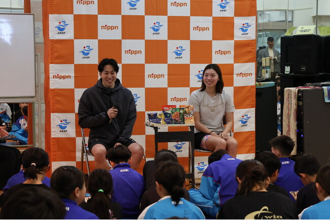 「第９回 ニップン 食と水泳教室」を開催