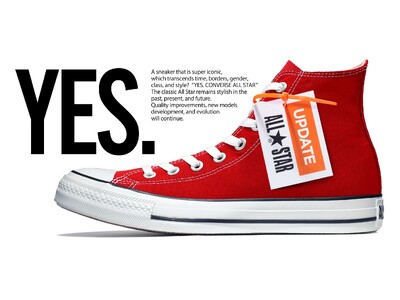 約四半世紀ぶりにリニューアルした、“ALL STAR”に新色のレッドとネイビーが仲間入り