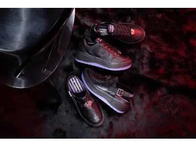 CONVERSE × ANNA SUI、ANNA SUIのモチーフやカラーを纏った「WEAPON」が2型登場