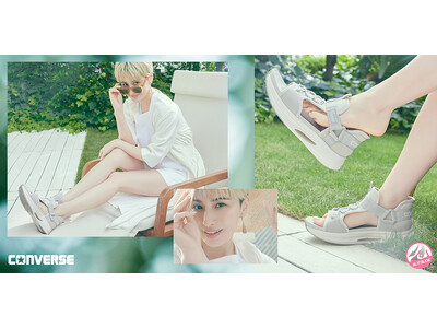 手を使わず、さっと履ける快適さをサンダルでも。コンバースの「SLIT SLIDE」に初のサンダルシリーズが登場