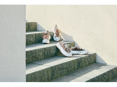 CONVERSE「ALL STAR TREKWAVE」より、異素材のレイヤードシューレースを採用したウィメンズモデルが登場