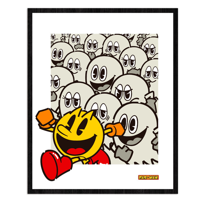 プレスリリース「【GAAATの京都初『PAC-MAN』アート展】『PAC-MAN』誕生45周年を記念したオリジナルアート展示&販売会ギャラリーアンにて2025年10月15日(水)～11月3日(月)の期間限定で開催決定」のイメージ画像