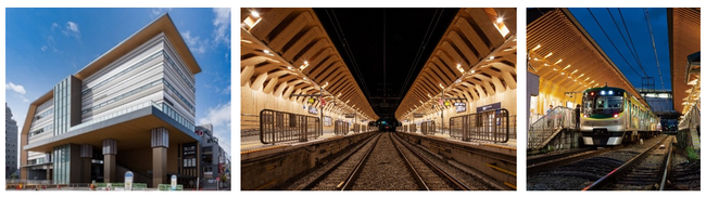 プレスリリース「池上線池上駅改良・駅ビル開発と池上線戸越銀座駅、旗の台駅「木になるリニューアル」が第１３回ブルネル賞（奨励賞）を受賞しました」のイメージ画像