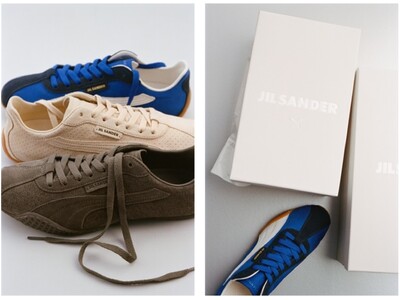 JIL SANDERとコラボレーションシューズを発表、2つの素材で展開する新作「K-STREET」を20...