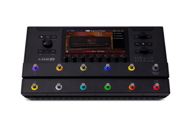 プレスリリース「仕様とサイズのバランスがより合理化されたアンプ&エフェクト・プロセッサーのハイエンドモデル　Line 6 アンプ&エフェクト・プロセッサー『Helix Stadium Floor』」のイメージ画像