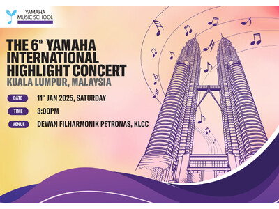 世界中のヤマハの音楽教室で学ぶ生徒によるコンサートをマレーシアで開催　『The 6th Yamaha International Highlight Concert in Malaysia』開催