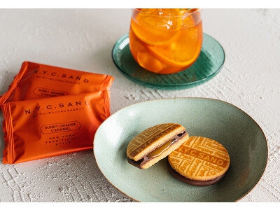 とろとろキャラメルで人気の〈N.Y.C.SAND〉が大丸京都店に再登場！季節限定「N.Y.サニーオレンジキャラメルサンド」も販売。