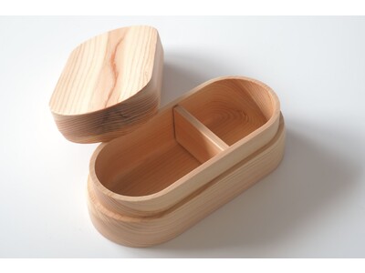 和歌山産のくりぬき弁当箱、本日12月14日より取扱開始