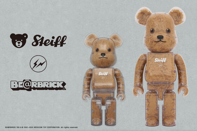 Steiff BE@RBRICK fragmentdesign400% / 1000%：マピオンニュース