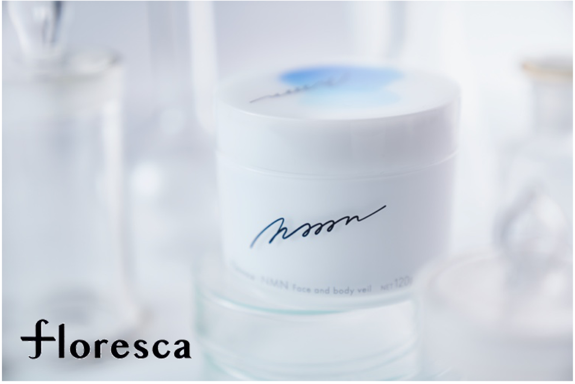 「透きとおる肌体験を、あなたに」高純度NMNを配合したオールインワンのスキンケアブランド『floresca』が誕生