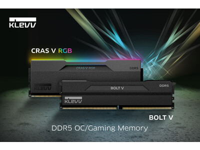 KLEVV、最新のCRAS V RGBとBOLT V DDR5ゲーミングメモリを発表！ 企業リリース | 日刊工業新聞 電子版