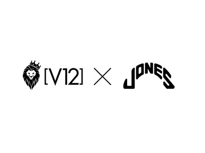 「V12」×「JONES」初のスペシャルコラボレーションが2026年10月14日（水）より発売開始！