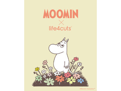 「ムーミン」と「人生4カット」が初コラボ！