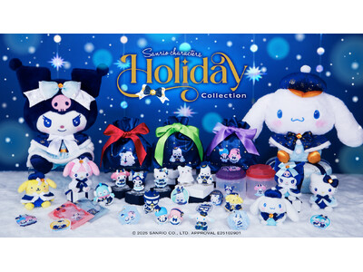Happy�����wSanrio characters Holiday Collection�x��2025�N12��6��(�y)���A���[�\���A�t�@�~���[�}�[�g�A�~�j�X�g�b�v�A���X���ɂď����̔��J�n�I