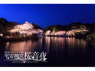 京都「平安神宮 桜音夜（さくらおとよ）～紅しだれコンサート2024～」開催