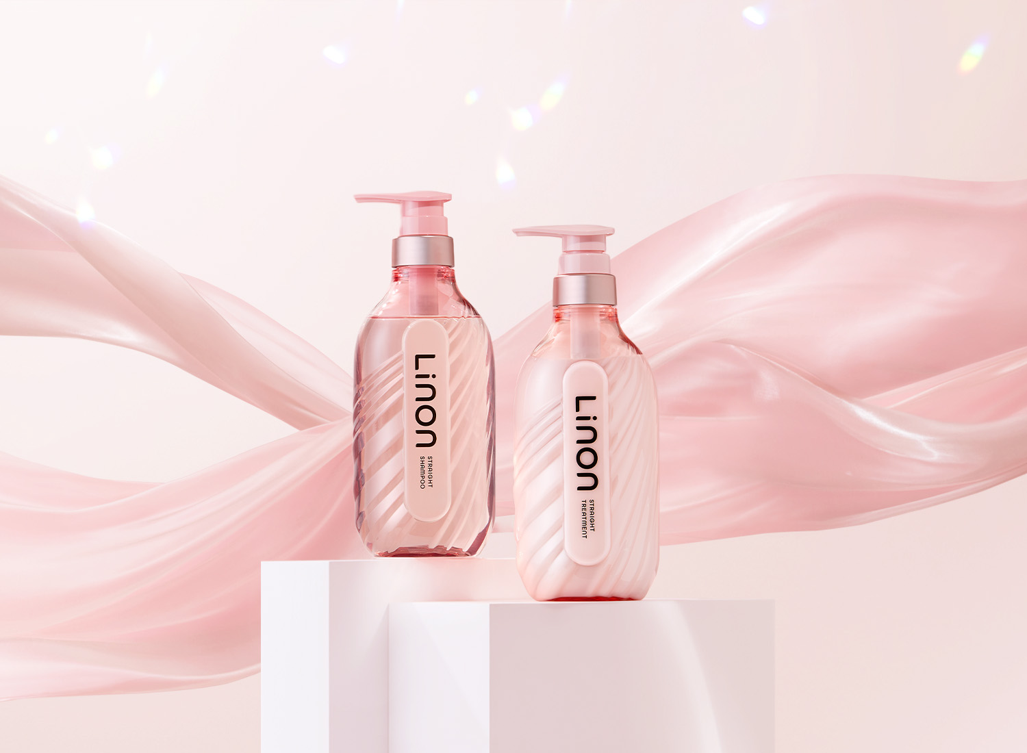 Amazonでベストセラーバッジを獲得した「Linon」からツヤめくストレートヘアを目指せる「リノン ストレートシャンプー/ストレートトリートメント」が新登場！