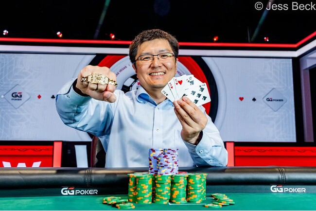 【WSOPにて木原直哉が優勝】米・ラスベガスで行われている世界最大のポーカー大会「WSOP」にてNIPPON SERIES エグゼクティブディレクター 木原直哉が優勝