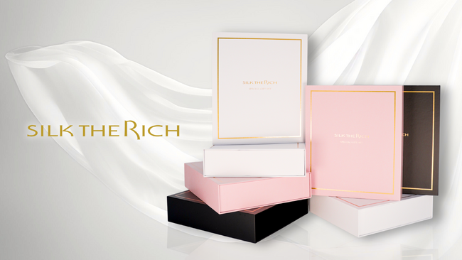天然シルクのフレグランスヘアケア「SILK THE RICH」LINEギフトに特別仕様BOXが登場！