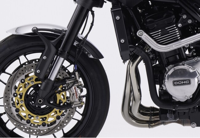 車種専用ハイパフォーマンスブレーキホースキット【SWAGE-LINE PRO】、KAWASAKI Z900RS 26年モデル　ブレンボ用発売開始！