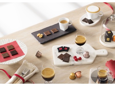  ネスプレッソ　バレンタインにコーヒーとチョコレートの“至福のマリアージュ”を体験できるイベントを実施