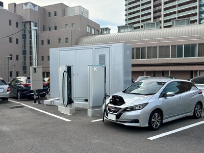 時間貸駐車場における超急速EV充電サービス提供に向けた実証実験開始