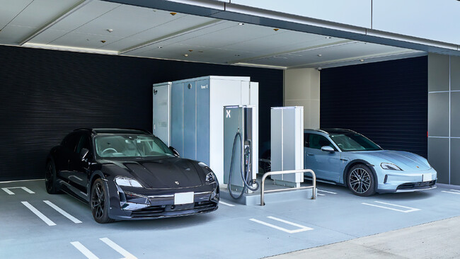ポルシェ正規販売店への蓄電池型超急速EV充電システムの納入を開始