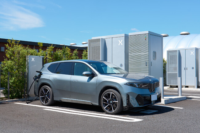 EVチャージステーションが高電圧充電に対応