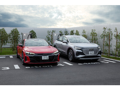 自動車メーカー向け第一号案件として、Audi 八王子に「Hypercharger」を納入