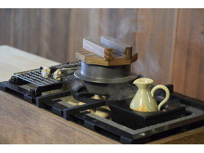 家で楽しむ、小さな囲炉裏の贅沢。