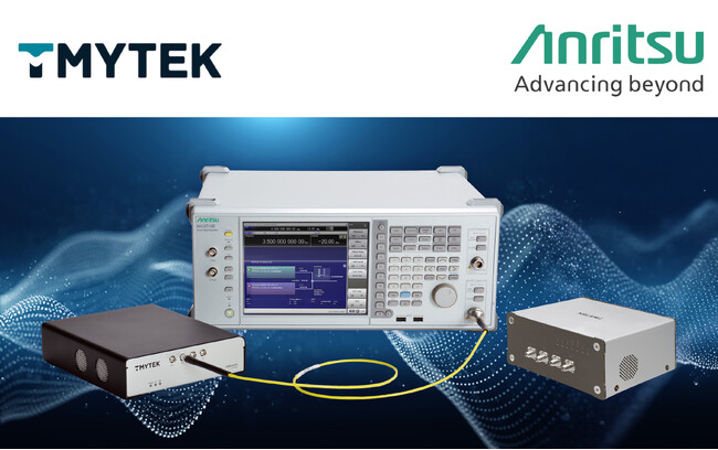 アンリツのベクトル信号発生器、TMYTEK社の周波数コンバータで最大44 GHzまで拡張