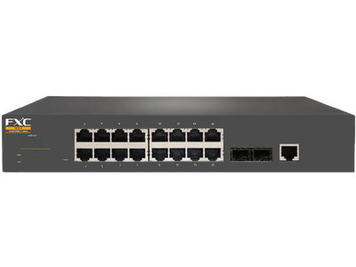 未使用品　FXC5218 　16ポート 管理機能付レイヤー2スイッチ　　4セット 未使用品 FXC5218 16ポート 管理機能付レイヤー2スイッチ 4セット 未使用