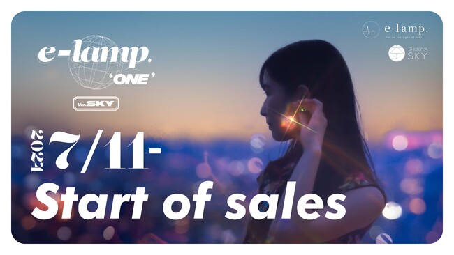 hLhLŉIHaJ̖iɃ}b`e-lamp. ONE ver. SKYSHIBUYA SKY SOUVENIR SHOPɂČ蔭ցB