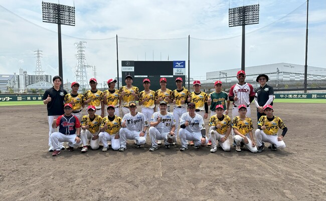 アジア甲子園インドネシアオールスターチームが「甲子園」へ！阪神タイガースアカデミーとの野球教室や地元チームと交流戦を実施