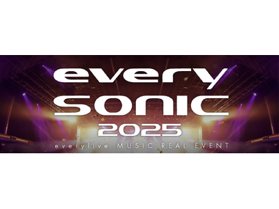 nobodyknows+、SEAMOが出演！音楽フェス「every sonic 2025」9月10日（水）豊洲PITで開催決定！