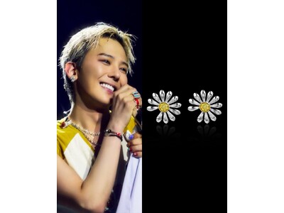【Jacob&Co. × G-DRAGON】新作リミテッドエディション「Jacob & Co. × G-DRAGON PEACEMINUSONE イヤリング（ピアス仕様）」発売