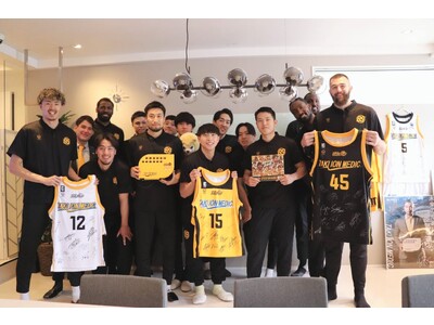 男子プロバスケットボールチーム「仙台89ERS」シーズン終了に伴うご来社のご報告。